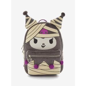 Kuromi Mummy Figural Mini Backpack